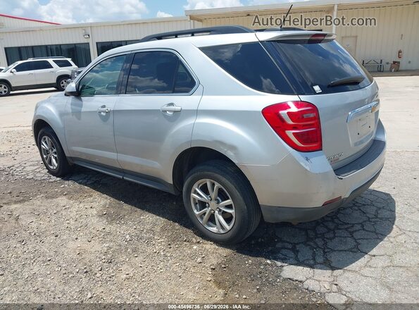 2GNALCEKXH6300923 2017 CHEVROLET EQUINOX Silver Trasero izquierdo