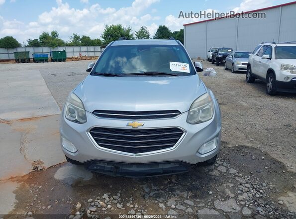 2GNALCEKXH6300923 2017 CHEVROLET EQUINOX Silver Vista del salpicadero