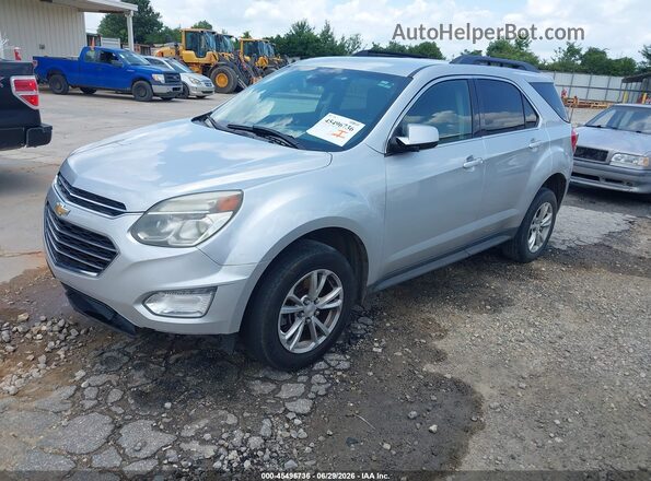 2GNALCEKXH6300923 2017 CHEVROLET EQUINOX Silver Vista tres cuartos delantera izquierda