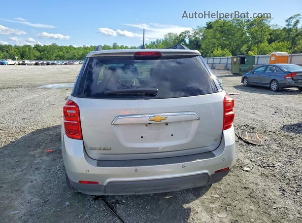2GNALCEKXH6319004 2017 CHEVROLET EQUINOX Серебряный Вид сзади