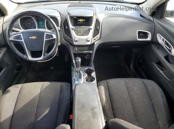 2GNALCEKXH6319004 2017 CHEVROLET EQUINOX Серебряный Вид панели приборов