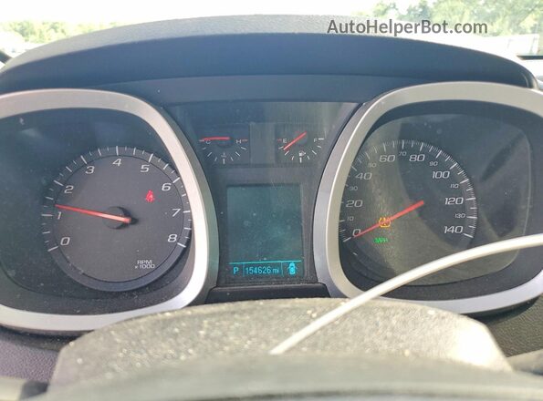 2GNALCEKXH6319004 2017 CHEVROLET EQUINOX Серебряный Вид щитка приборов