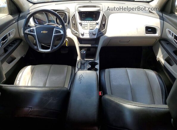 2GNALDEK0G1165226 2016 CHEVROLET EQUINOX Белый Вид панели приборов
