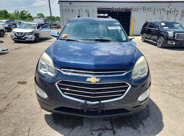 2GNALDEK4G1111380 2016 CHEVROLET EQUINOX Blue წინა ხედი