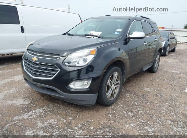 2GNALDEK7H6208142 2017 CHEVROLET EQUINOX Black წინა მარცხენა ხედი სამი მეოთხედიდან