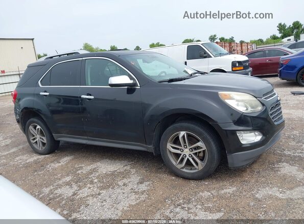 2GNALDEK7H6208142 2017 CHEVROLET EQUINOX Black უკანა სალონის ხედი
