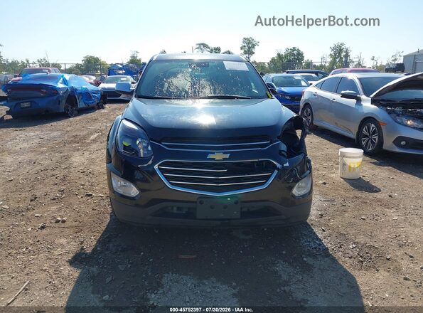 2GNALDEK8H1541219 2017 CHEVROLET EQUINOX Black Вид задньої частини салону