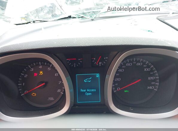 2GNALDEKXG1108001 2016 CHEVROLET EQUINOX Gold Vista de los asientos traseros