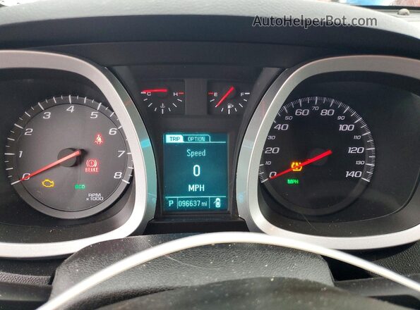 2GNALDEKXG6121561 2016 CHEVROLET EQUINOX White Սարքավորումների վահանակի տեսք