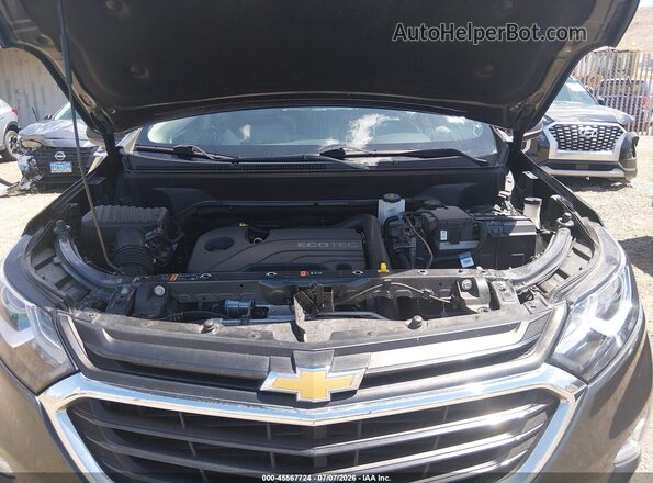 2GNAX5EV1M6149152 2021 CHEVROLET EQUINOX Gray უკანა ხედი