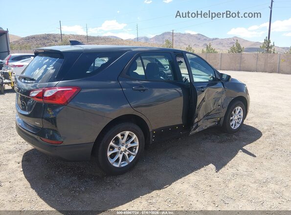 2GNAX5EV1M6149152 2021 CHEVROLET EQUINOX Gray უკანა მარჯვენა