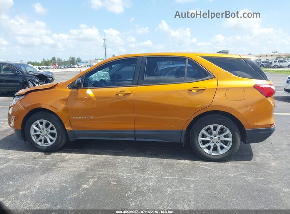 2GNAXHEV0J6311205 2018 CHEVROLET EQUINOX Orange Widok wnętrza 360 stopni