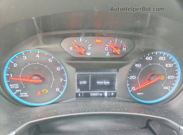 2GNAXHEV0K6301016 2019 CHEVROLET EQUINOX Gray Սարքավորումների վահանակի տեսք
