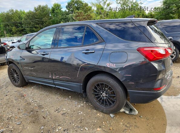 2GNAXHEV0K6301016 2019 CHEVROLET EQUINOX Gray Հետևի ձախ