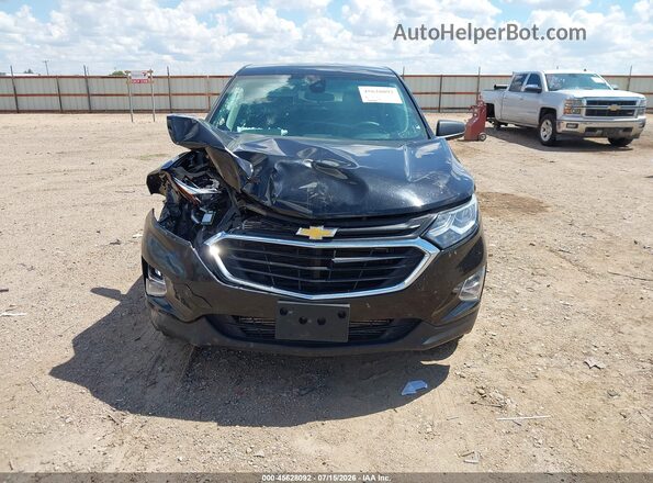 2GNAXHEV0L6251719 2020 CHEVROLET EQUINOX Черный Вид щитка приборов