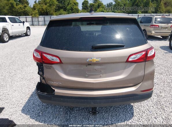 2GNAXHEV1K6287952 2019 CHEVROLET EQUINOX Желто-коричневый 