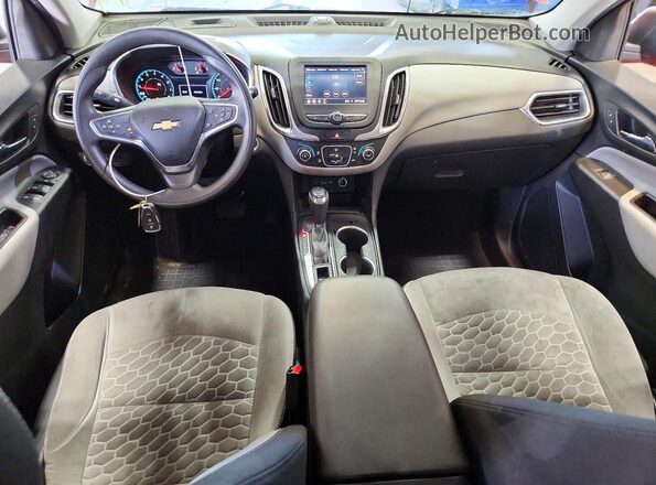 2GNAXHEV1L6114305 2020 CHEVROLET EQUINOX Оранжевый Вид панели приборов