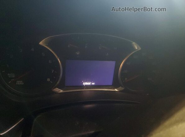 2GNAXHEV1N6119295 2022 CHEVROLET EQUINOX Black Instrument cluster view