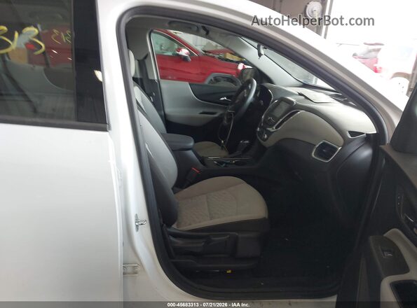 2GNAXHEV3J6345221 2018 CHEVROLET EQUINOX White Вид салону спереду