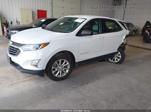 2GNAXHEV3J6345221 2018 CHEVROLET EQUINOX White Передня ліва чверть