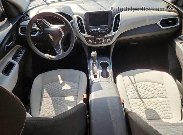 2GNAXHEV3L6114788 2020 CHEVROLET EQUINOX Black წინა პანელის ხედი