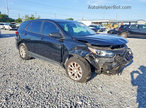 2GNAXHEV4J6274188 2018 CHEVROLET EQUINOX Черный Передняя правая четверть