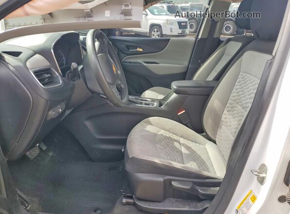 2GNAXHEV4J6285286 2018 CHEVROLET EQUINOX White Vista interior delantera