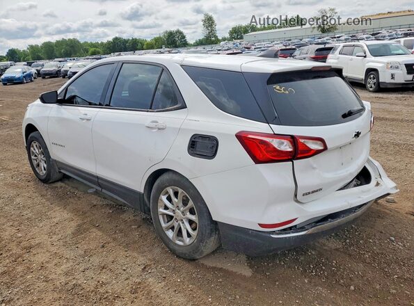 2GNAXHEV4J6285286 2018 CHEVROLET EQUINOX White Trasero izquierdo