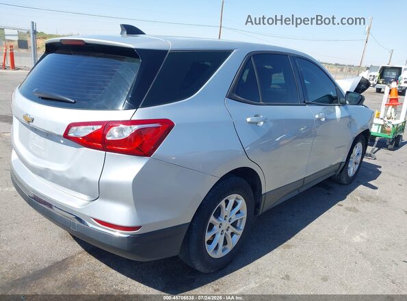 2GNAXHEV4J6343929 2018 CHEVROLET EQUINOX Silver Rear right