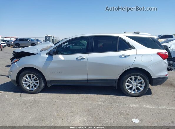 2GNAXHEV4J6343929 2018 CHEVROLET EQUINOX Silver 