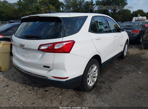 2GNAXHEV6J6272488 2018 CHEVROLET EQUINOX Белый Задняя правая четверть