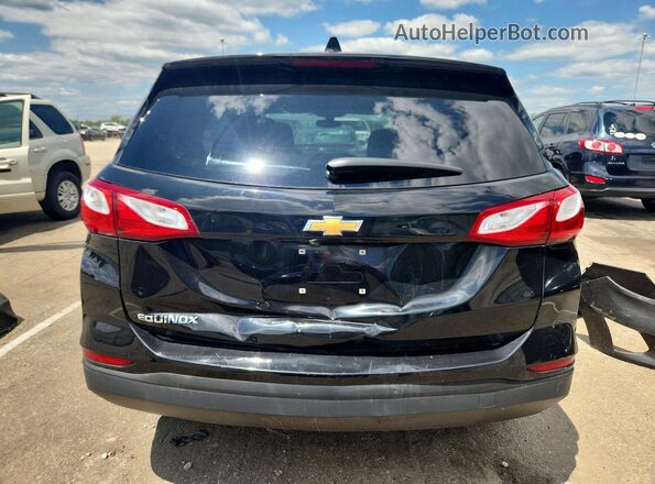 2GNAXHEV6K6305734 2019 CHEVROLET EQUINOX Black Widok z tyłu