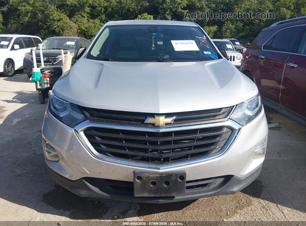 2GNAXHEV6L6129477 2020 CHEVROLET EQUINOX Silver Vista del cuadro de instrumentos