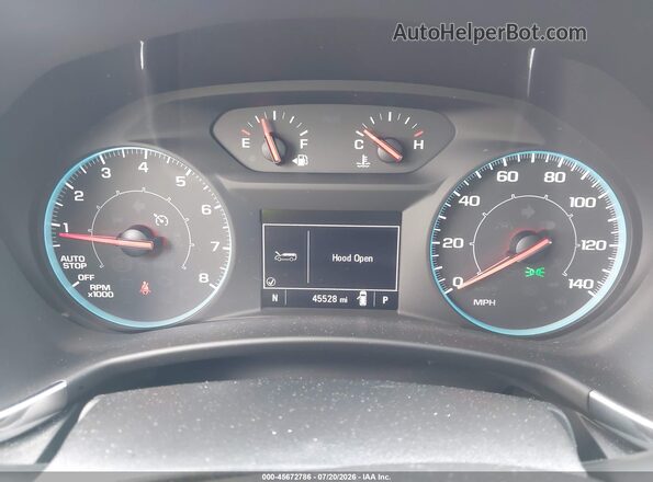 2GNAXHEV6L6242930 2020 CHEVROLET EQUINOX Gray უკანა სავარძლების ხედი