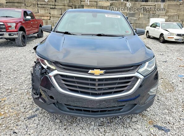 2GNAXHEV7J6202899 2018 CHEVROLET EQUINOX Black Front view