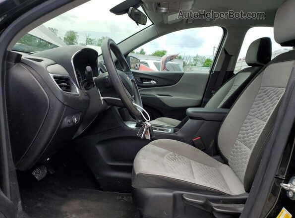 2GNAXHEV7J6202899 2018 CHEVROLET EQUINOX Black Front interior view