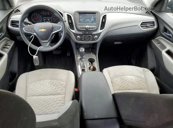 2GNAXHEV7J6202899 2018 CHEVROLET EQUINOX Black Dashboard view