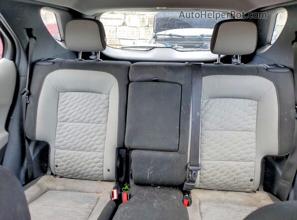 2GNAXHEV7J6202899 2018 CHEVROLET EQUINOX Black Rear seats view