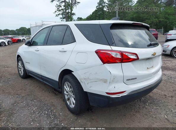 2GNAXHEV7J6226023 2018 CHEVROLET EQUINOX White უკანა მარცხენა
