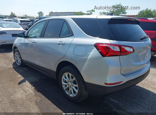 2GNAXHEV7L6165405 2020 CHEVROLET EQUINOX Серебряный Задняя левая четверть