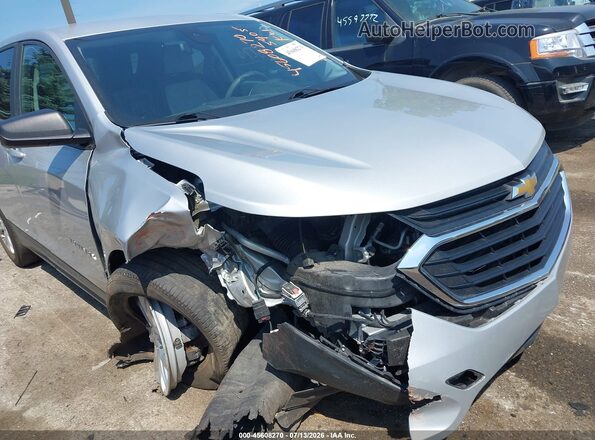 2GNAXHEV7L6165405 2020 CHEVROLET EQUINOX Серебряный Вид спереди