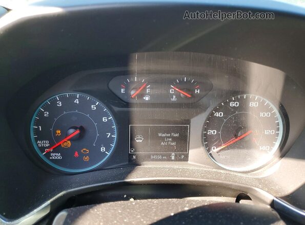 2GNAXHEV7L6277119 2020 CHEVROLET EQUINOX Charcoal Instrument cluster view