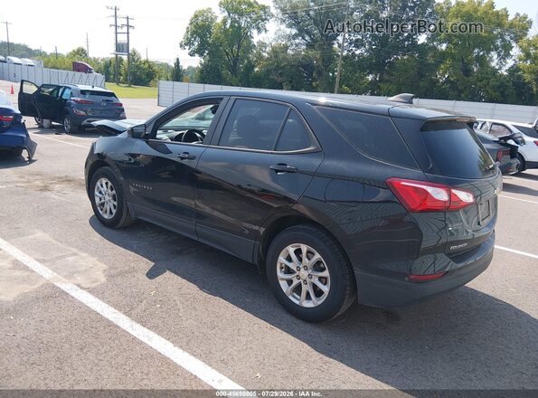 2GNAXHEV7M6152834 2021 CHEVROLET EQUINOX Черный Задняя левая четверть