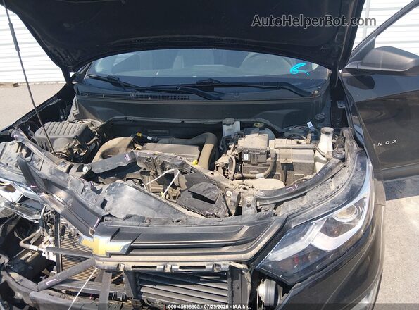2GNAXHEV7M6152834 2021 CHEVROLET EQUINOX Черный Вид сзади