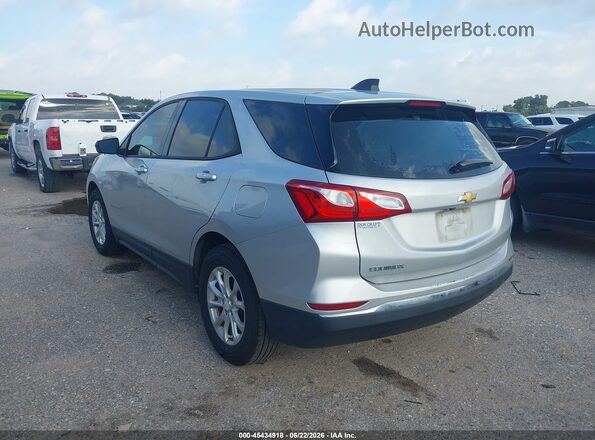 2GNAXHEV8J6110345 2018 CHEVROLET EQUINOX Gray Задня ліва чверть