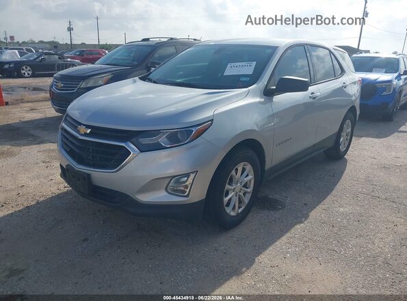2GNAXHEV8J6110345 2018 CHEVROLET EQUINOX Gray Передня ліва чверть