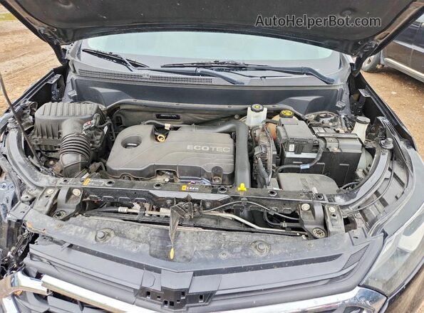 2GNAXHEV8J6174594 2018 CHEVROLET EQUINOX Blue Engine compartment view