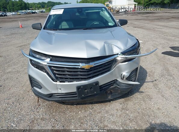 2GNAXHEV8N6114014 2022 CHEVROLET EQUINOX Silver Դիմացի տեսք