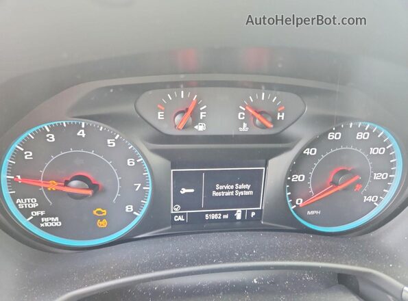 2GNAXHEV9J6316208 2018 CHEVROLET EQUINOX Gray Vista del cuadro de instrumentos