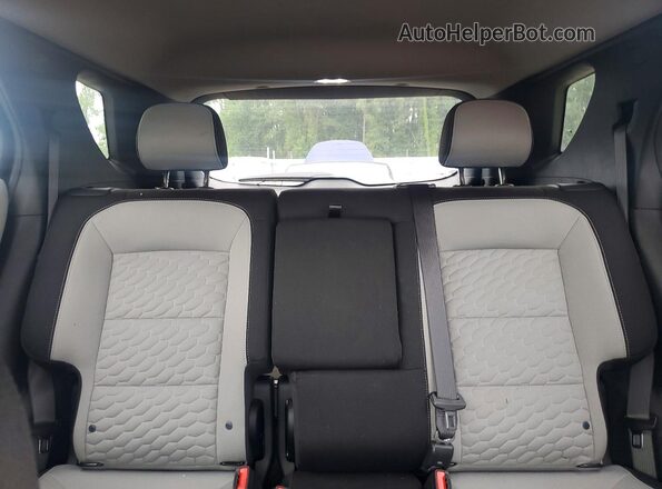 2GNAXHEVXM6154223 2021 CHEVROLET EQUINOX Black Rear seats view